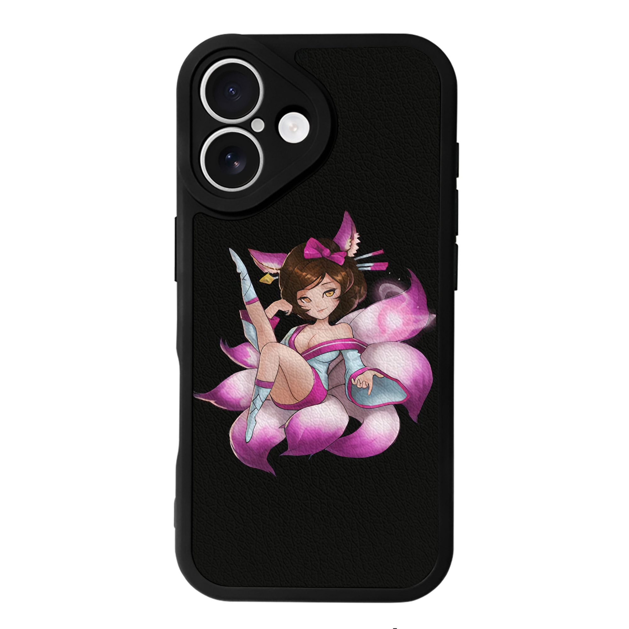 リーグ・オブ・レジェンド League of Legends LOL 【iPhone 16シリーズ対応】シリコンスマホケース（レザー調） 材質：シリコン